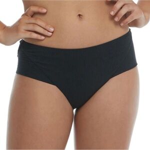 BODY GLOVE IBIZA CoCo in black high waist bikini swim bottom size medium NWT